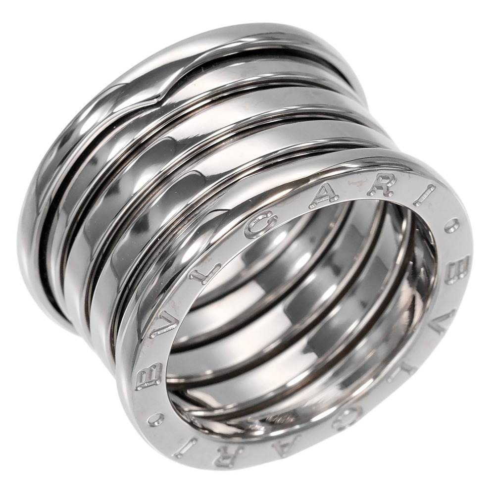 Bvlgari Bulgari B.ZERO1 5-band ring, size 13.5, 18KWG white gold, approximate...